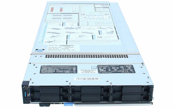 DELL - MX740C_config1 - DELL  PowerEdge MX740C 6x2.5“ SFF Blade Server, 1xE5-2630v3, 16GB (1x16GB) DDR4 RAM, keine HDD